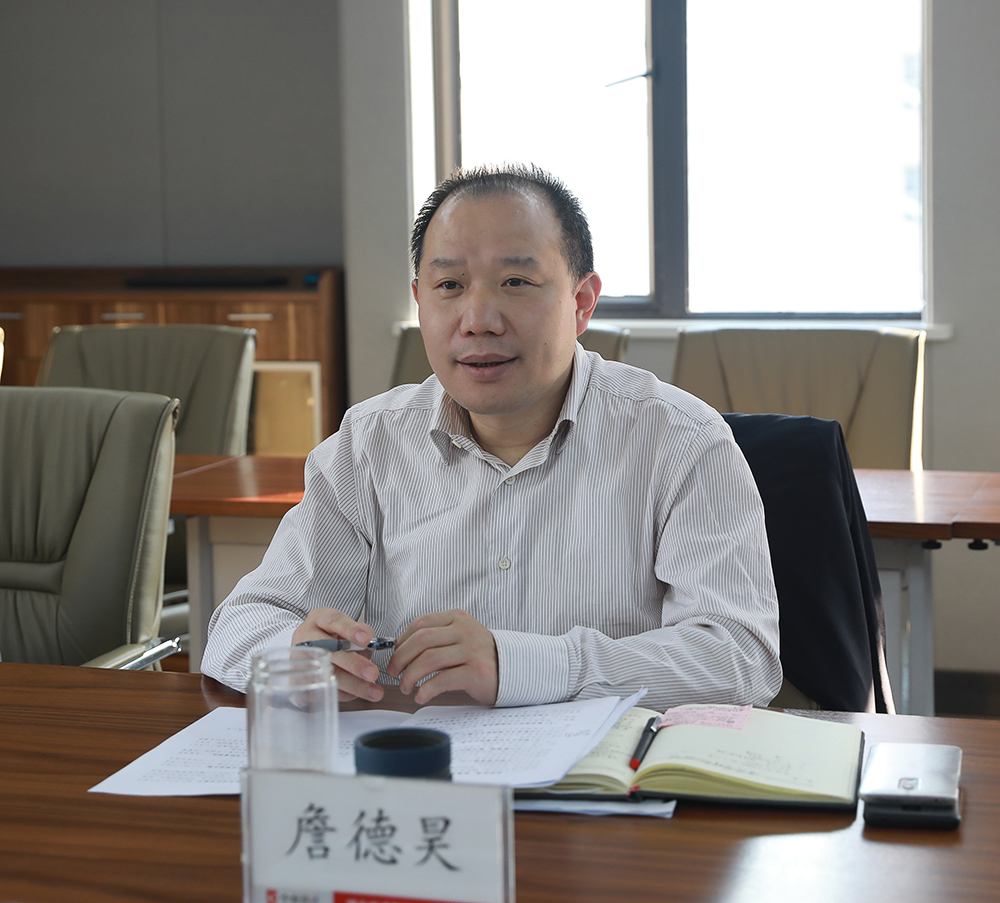 中南设计集团党委委员副总经理詹德昊到省成套招标公司调研